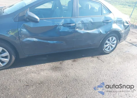 2016 Toyota Corolla Le из США, поврежденный, VIN 2T1BURHE6GC518034